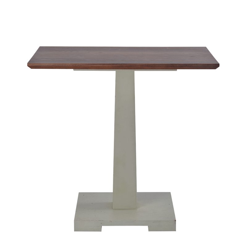 Square Bistro Café Table in Grey Hire Options Greathire London