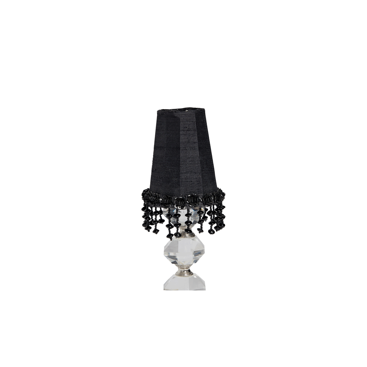 Small black outlet lamp shades