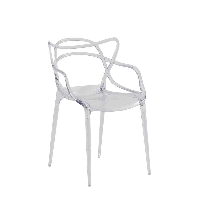 Masters Chair in Clear Hire Options Greathire London