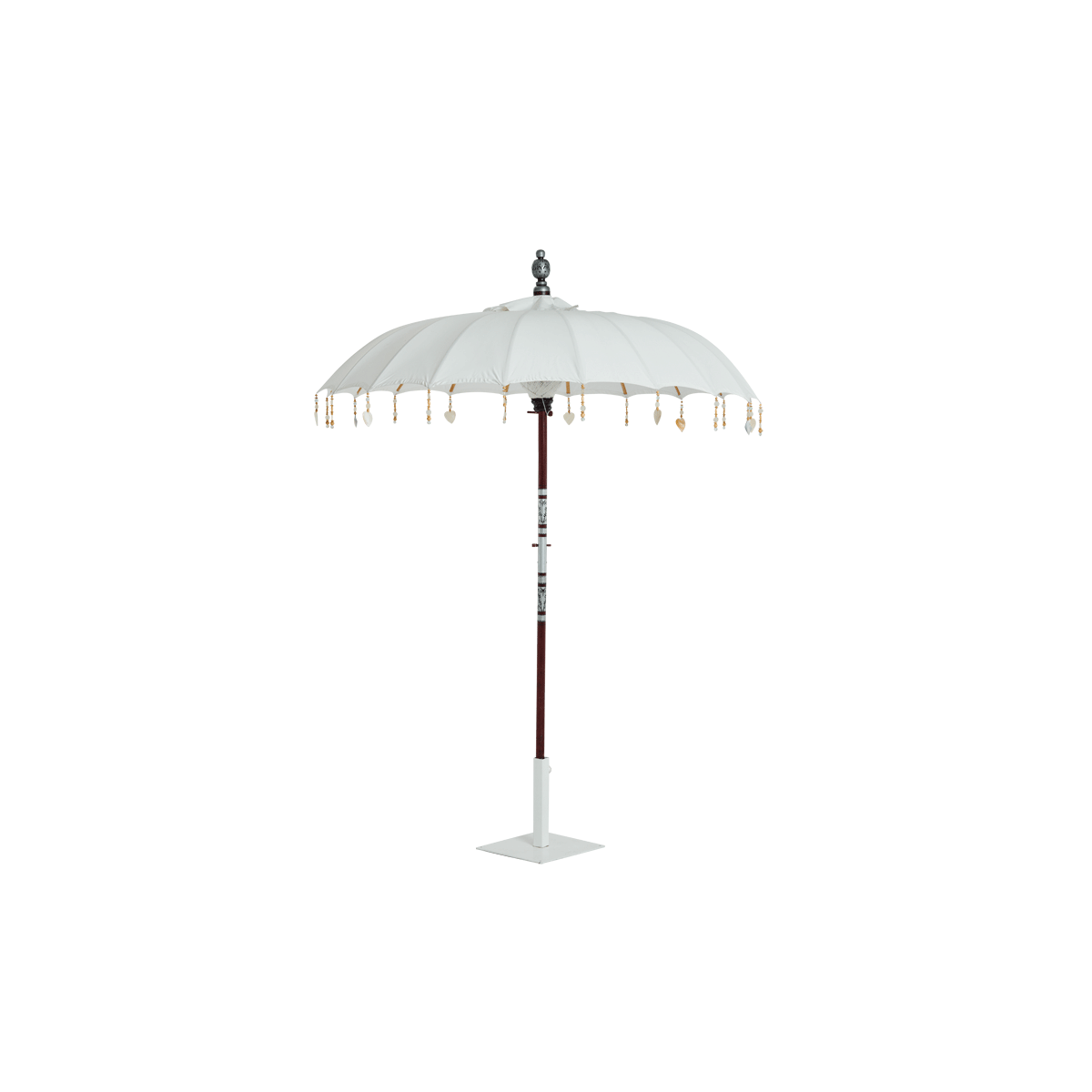 White umbrella hire cheap