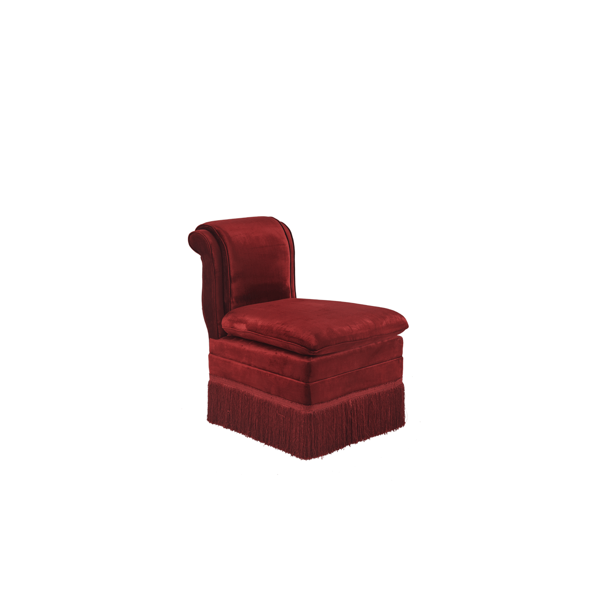 Boudoir chair on sale and ottoman