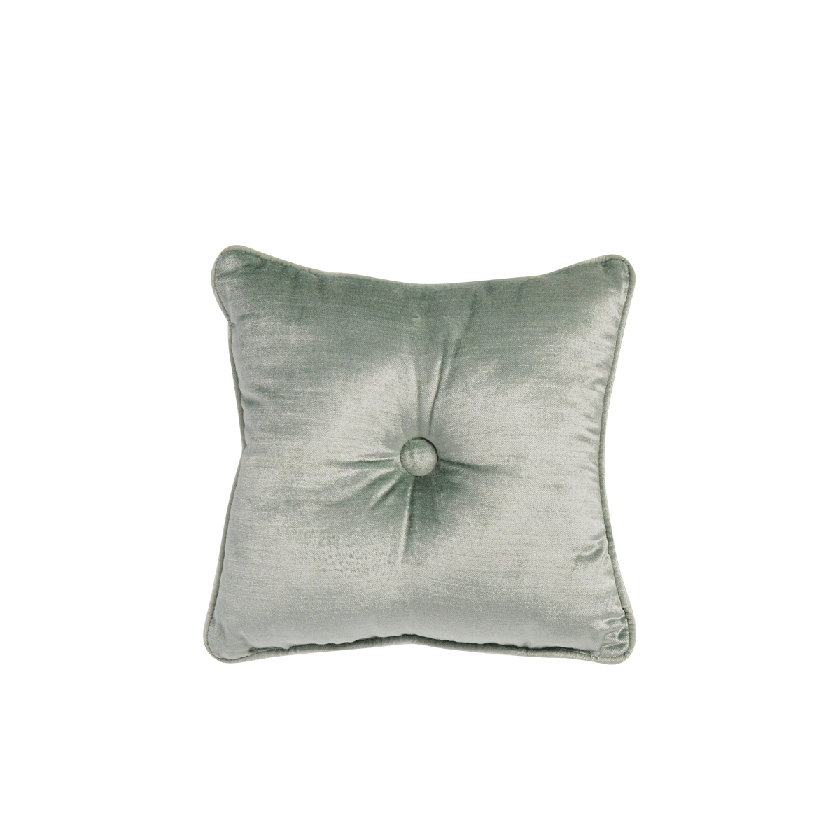 Pale Green Cushion with Buttons Hire | Options Greathire London