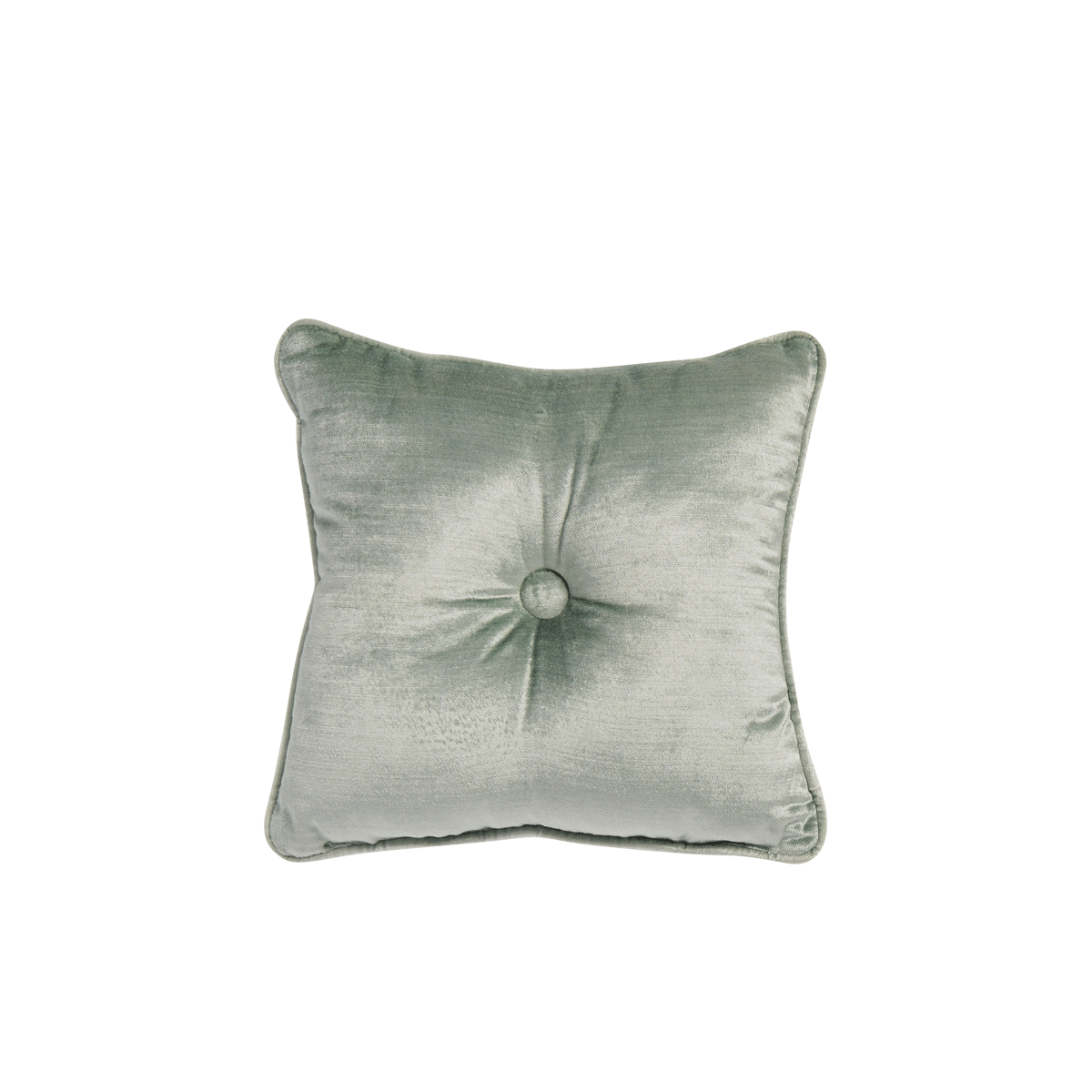 Pale Green Cushion with Buttons Hire Options Greathire London