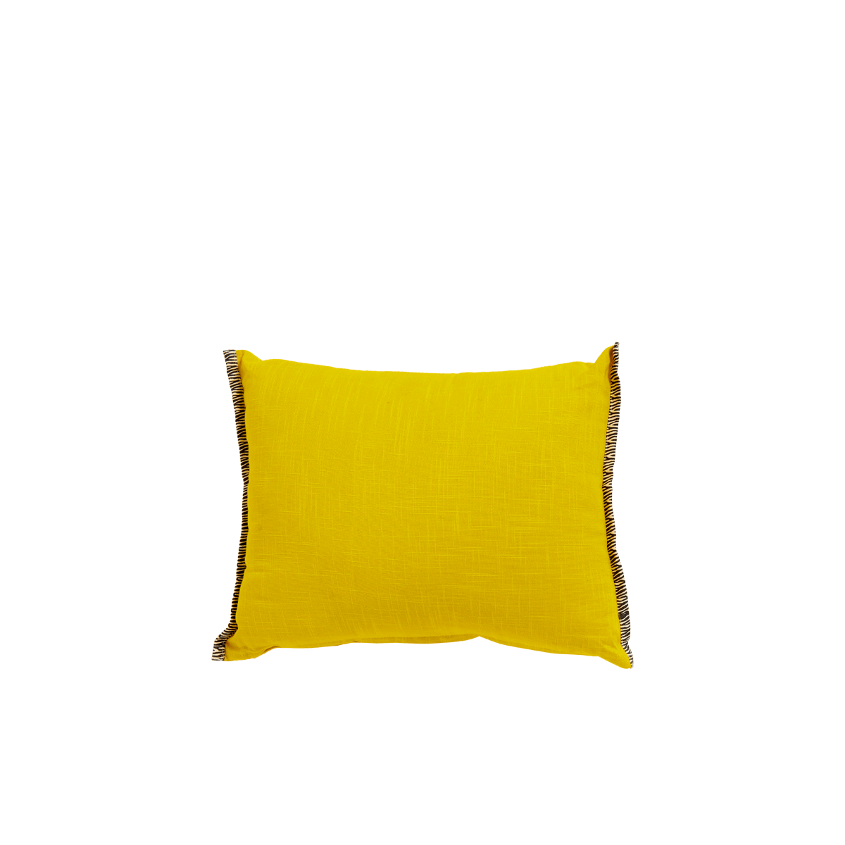 Yellow Cushion with Zebra Print Hire Options Greathire London