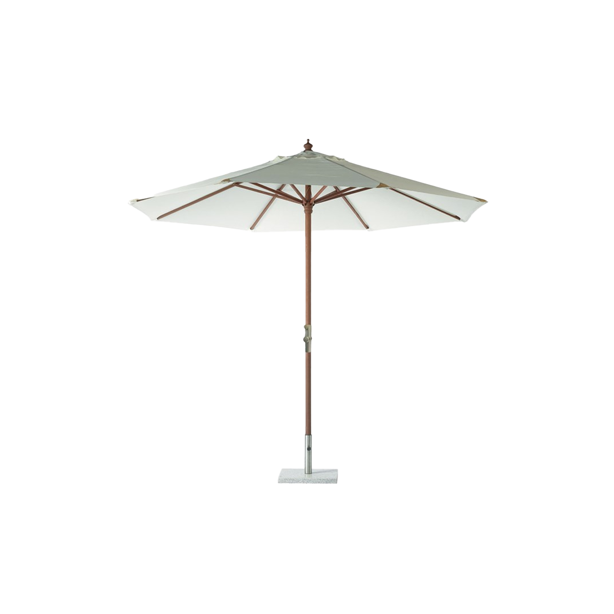 White umbrella hire on sale