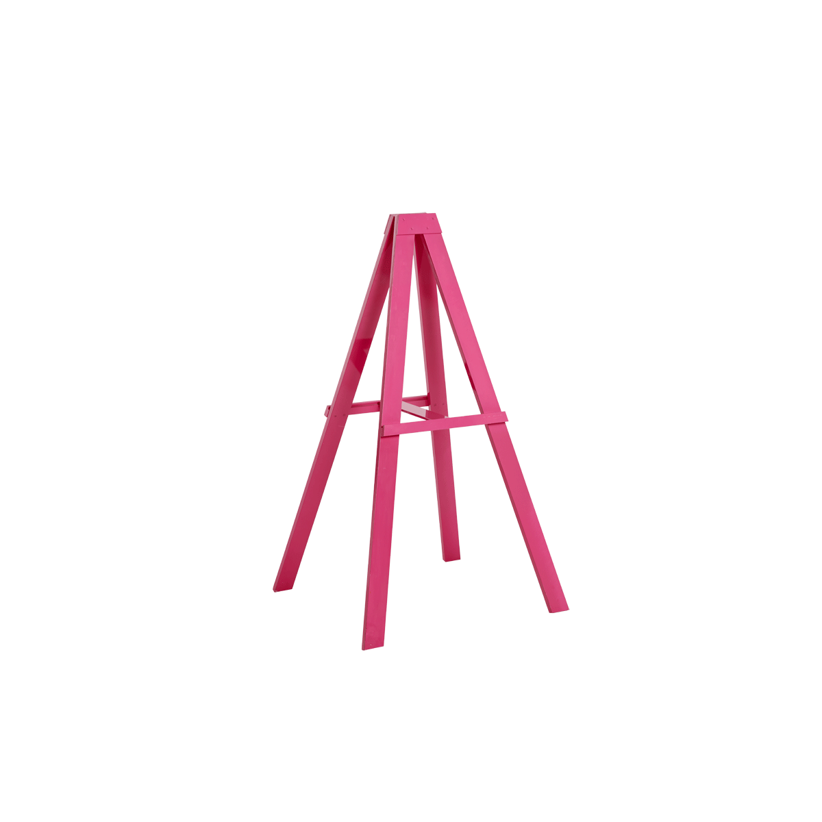 Seattle Easel in Pink Hire Options Greathire London