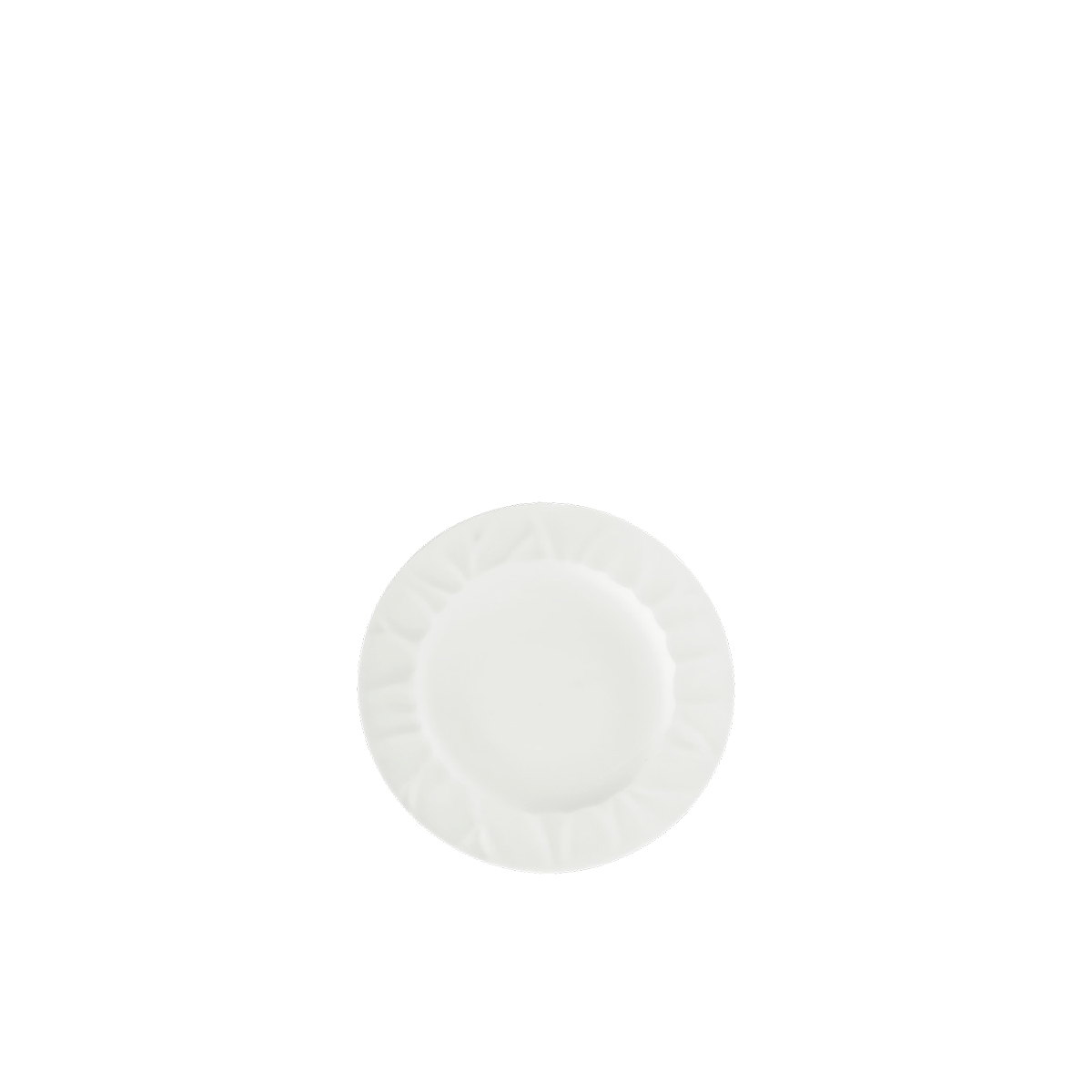 Florence 6" White Bread Plate Hire Options Greathire London