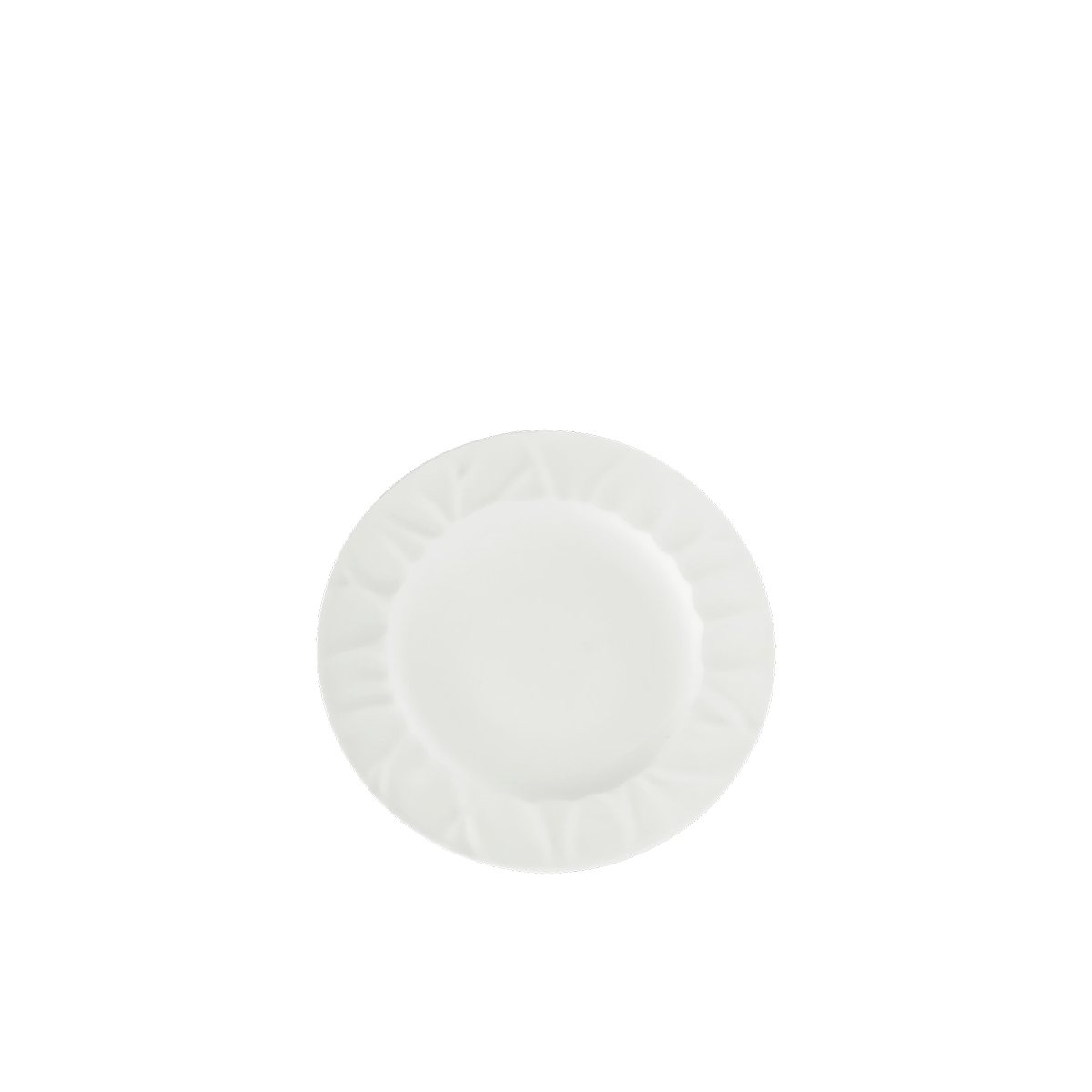 Florence 8" White Starter Plate Hire Options Greathire London