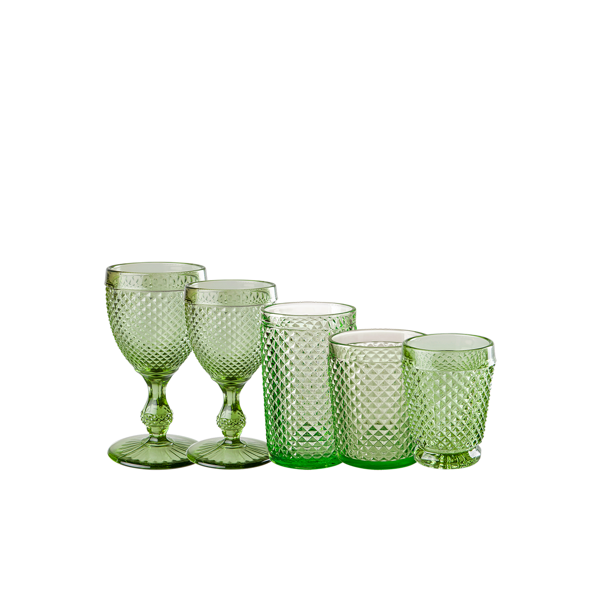 Green Tourmaline Glass Hire | Options Greathire London