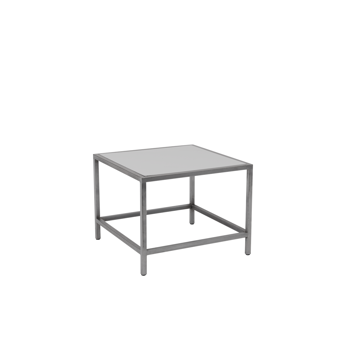 Unico Square Coffee Table with Stainless Steel Frame Hire Hire Options Greathire London