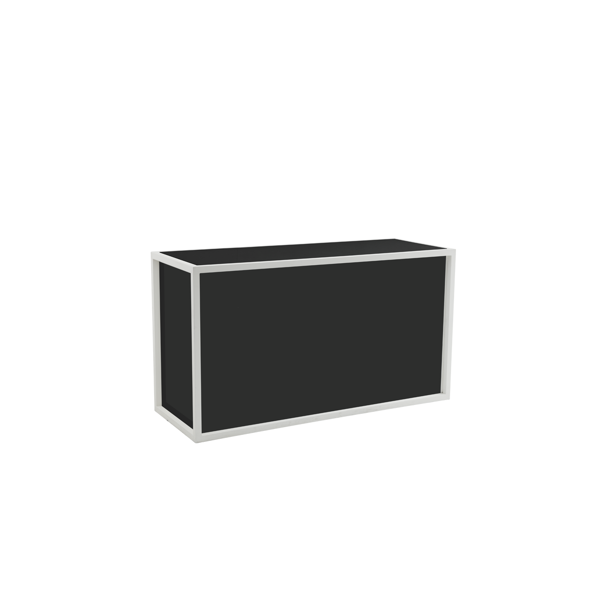 Unico Rectangular Bar with White Frame Hire Hire | Options Greathire London