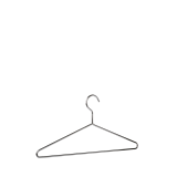 Chrome Coat Hanger