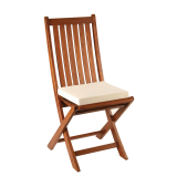 Louisiana Chair with Linen Colour Seat Cushion
