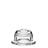 Glass Butter Dish with Bell Top Ø 10 cm Id Ø 5,5 cm
