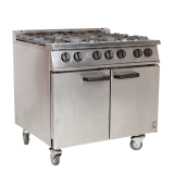 6 Ring Burner and Oven