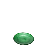 Glass Bread Plate Green Ø 14 cm