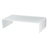 Set Of 3 Nested White Risers