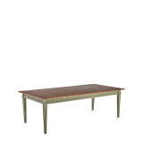 Sandstone Willow Dining Table in Sage