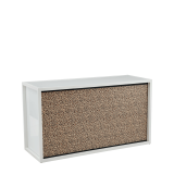 Unico Bar with White Frame and Leopard Print Front
