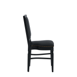 CKC Chair in Black with Black Seat Pad