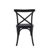 Coco Chair in Black with Black Seat Pad