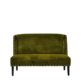 Dilano Sofa in Chartreuse Green Velvet