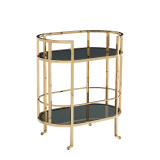The Collection Drink Trolley in Gold