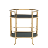 The Collection Drink Trolley in Gold