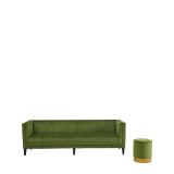 Hollywood Sofa in Kiwi Velvet