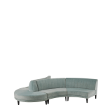 Infinito H Bullnose Sofa in Seafoam Green