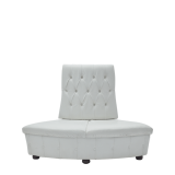 Fulcro Bourne Sofa in White