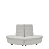 Fulcro Bourne Sofa in White