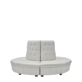 Fulcro Bourne Sofa in White