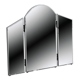 Curved Triple Fold Mirror