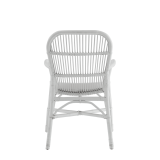 Nantucket Whicker Armchair in White