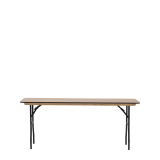 Slim Trestle Table 180 x 46 cm