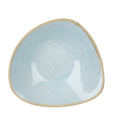 The triangulum bowl in duck egg blue