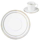 Plane gold thread Plates