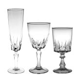 Vintage cristal Glasses
