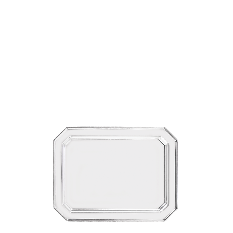 Octagon Stainless Steel Tray 30 X 40 cm