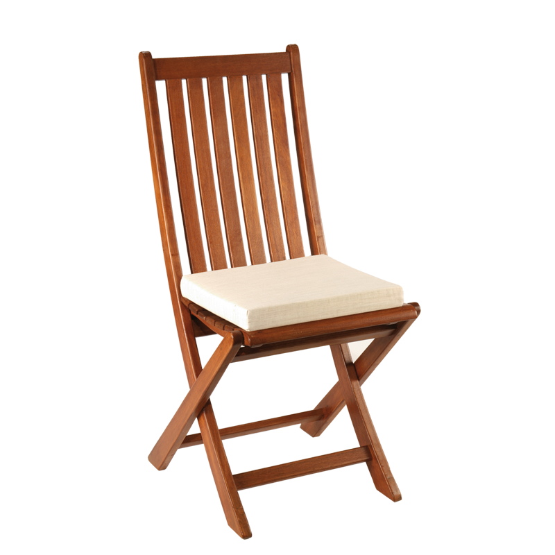 Louisiana Chair with Linen Colour Seat Cushion