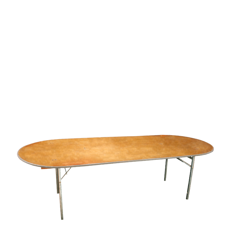 Oval table 39.37" - 118.11" (one single leaf)