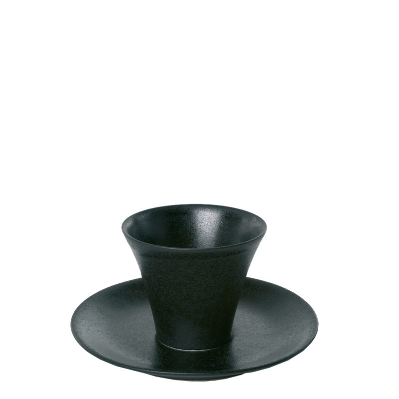 Kyoto Cup Black Ø 7.5 X 6.5 cm 11 cl