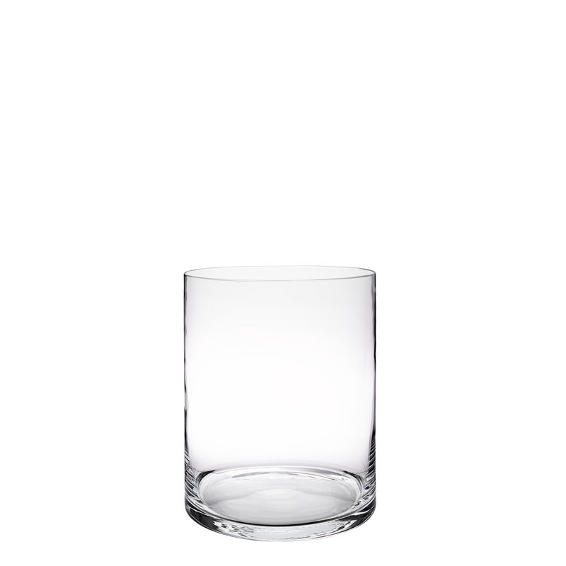 Cylinder glass riser Ø 25 x 30 cm