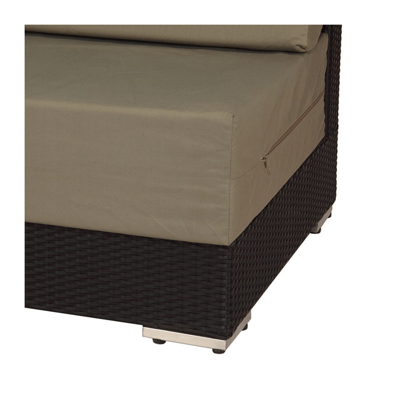 Taupe Woven Lounge Central Module L 31.49