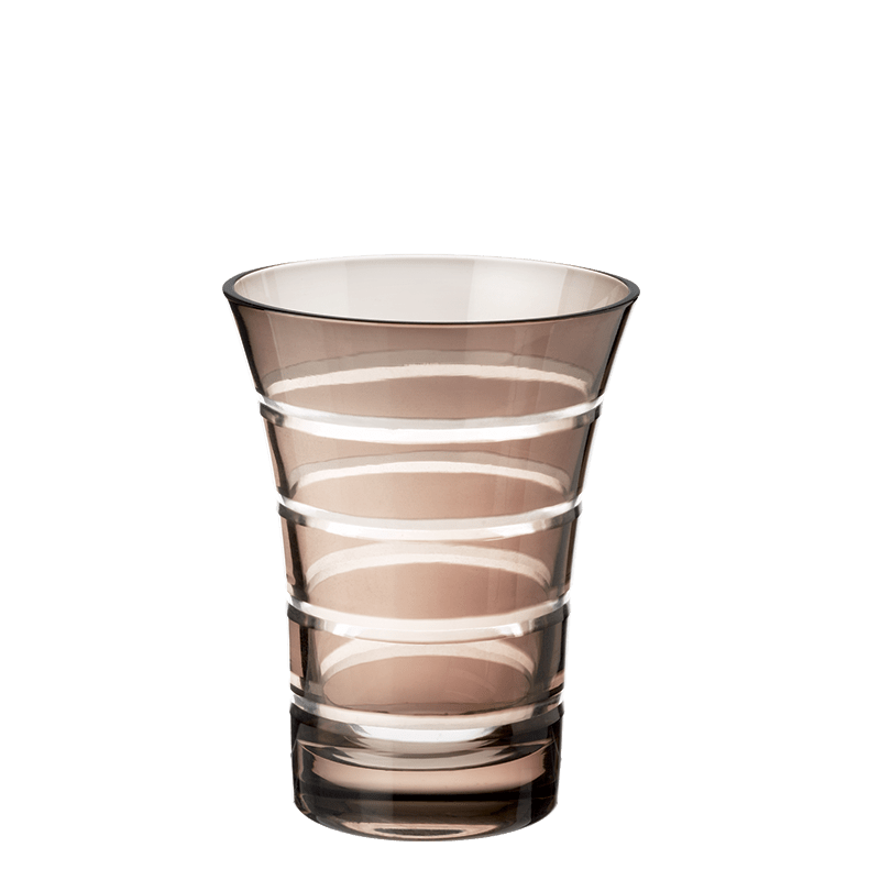 Peony Tumbler Smoked Ø 8,5 cm H 11 cm 28 cl