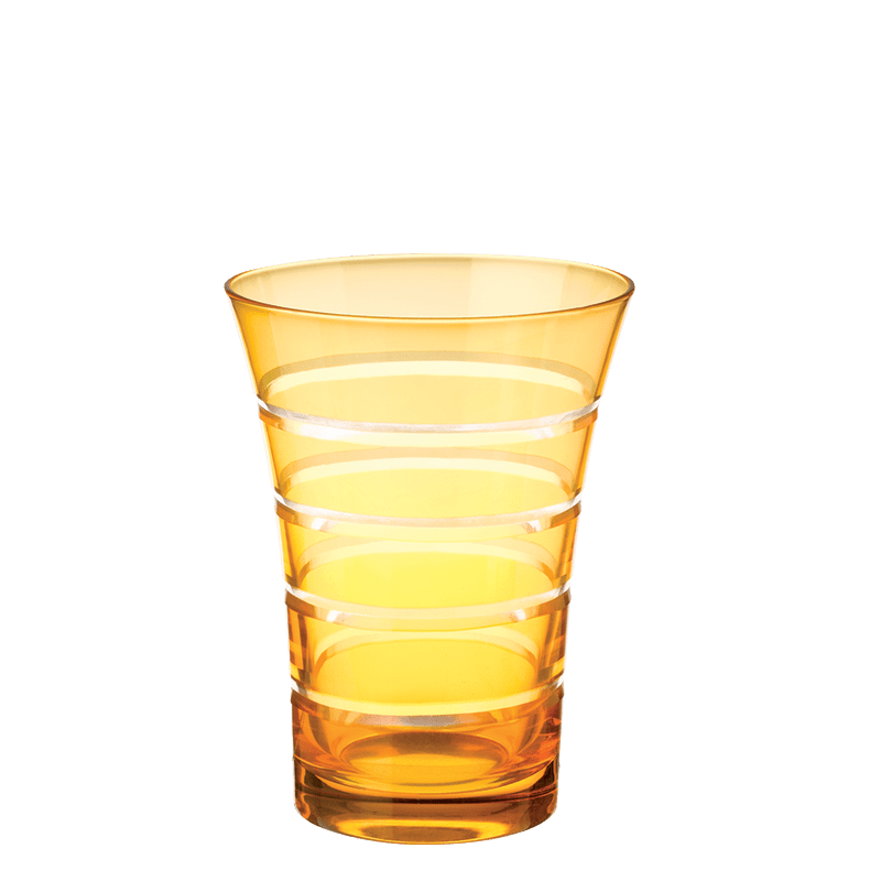 Peony Tumbler Amber Ø 8,5 cm H 11 cm 28 cl