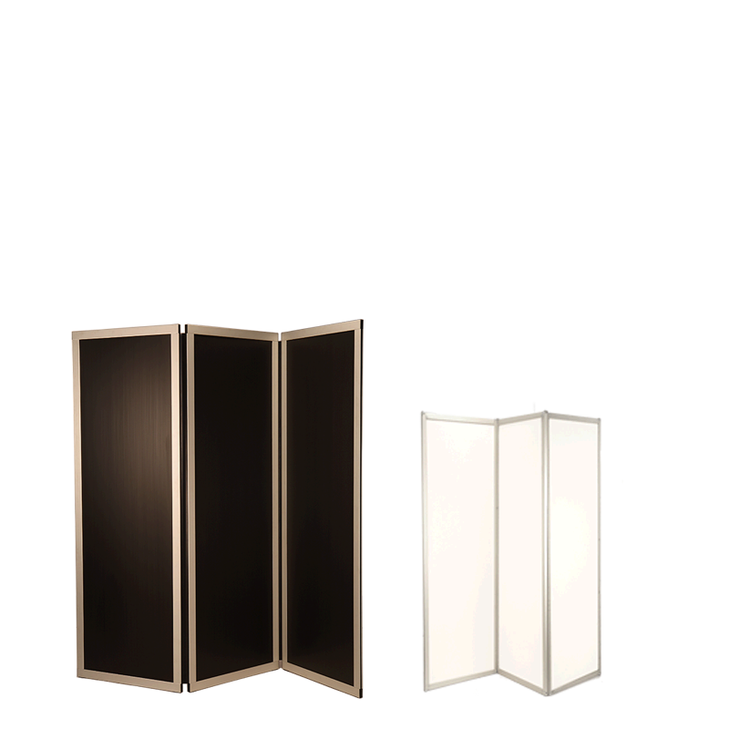 Black and White Folding Screen 210 (70 cm X 3) X 186 cm