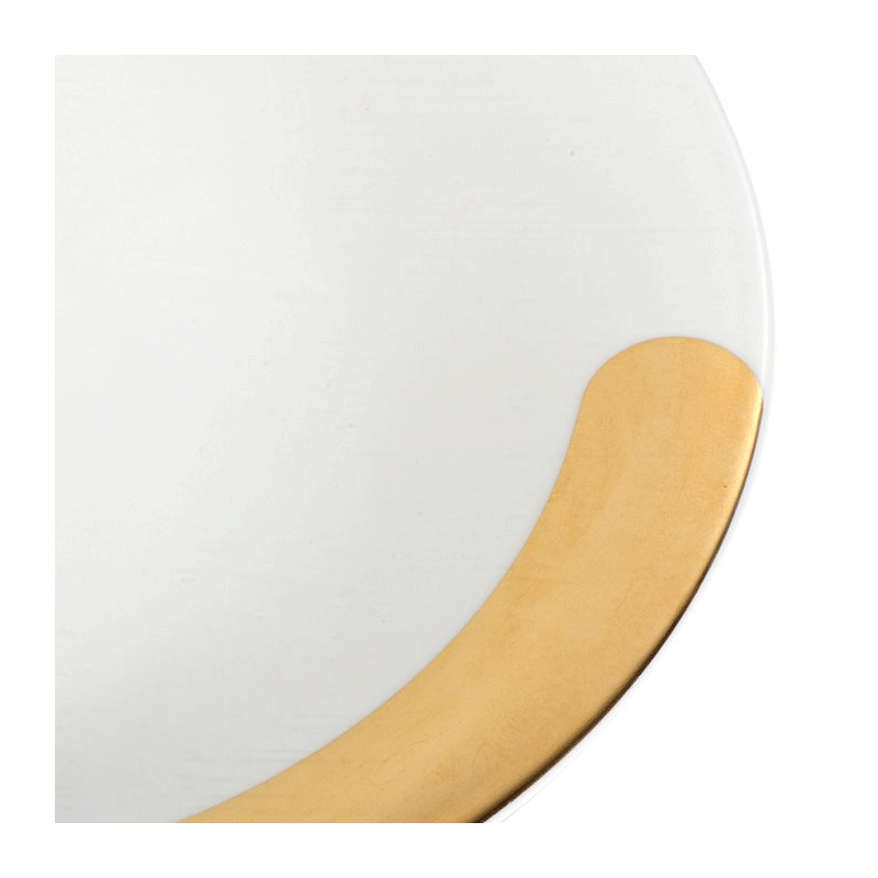 Bread Plate C Gold Ø 16 cm
