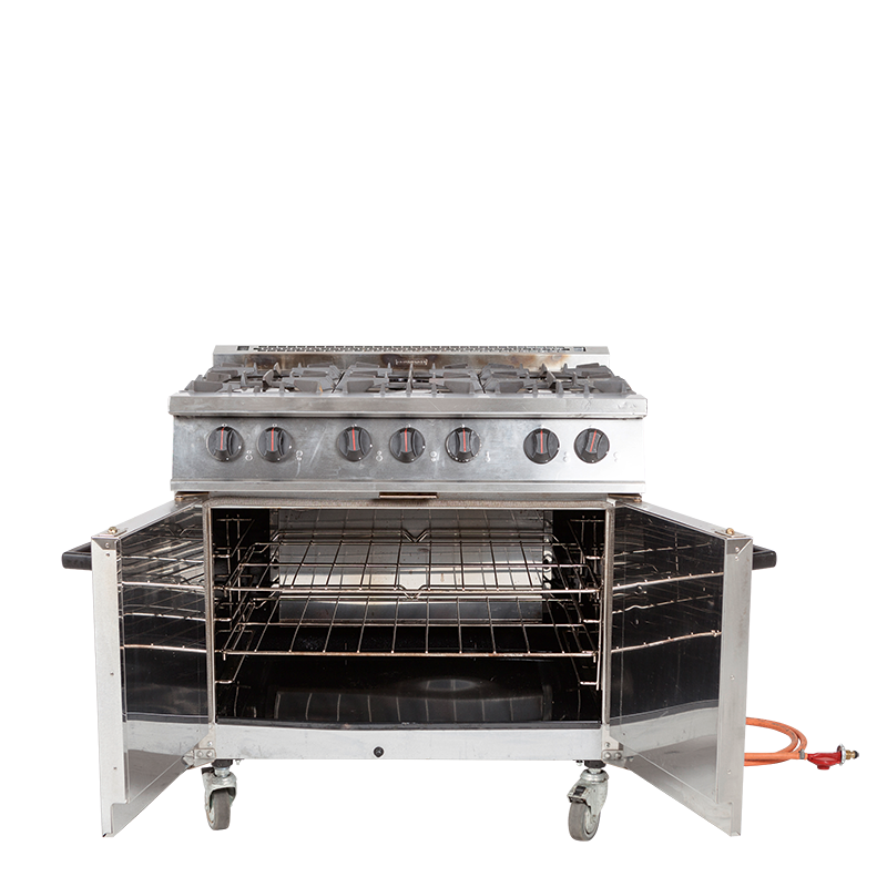 6 Ring Burner and Oven